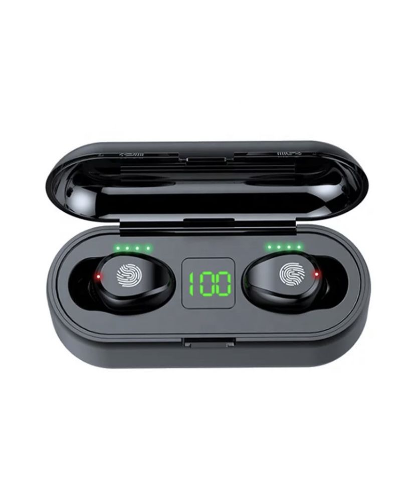Wireless Bluetooth Headphones Waterproof LED Display