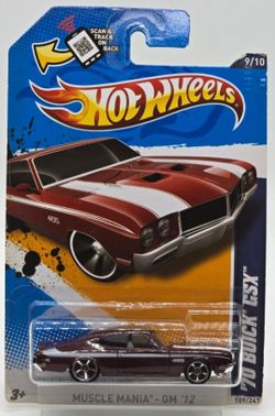 2012 Hot Wheels '70 Buick GSX MUSCLE MANIA