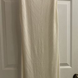 Brand New Swim Sweater Knit Dress In Vanilla Dream Size 1X