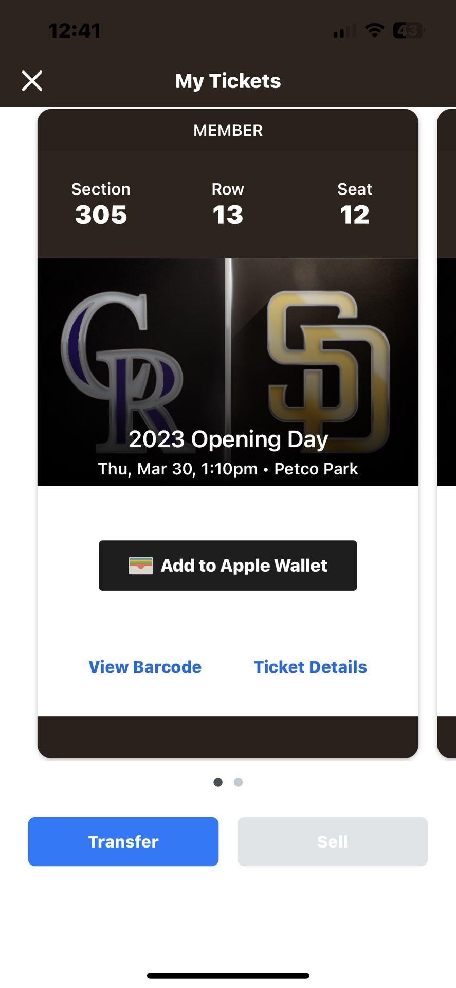 Padres Opening Day
