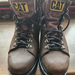 Caterpillar mens sz 8.5 work boots