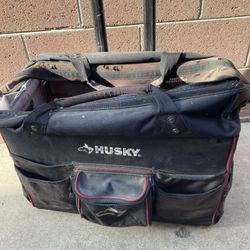 Husky Rolling Big Tool Bag 24”