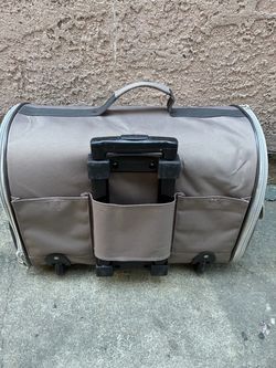 Rolling Wheeled Pet Carrier Bag