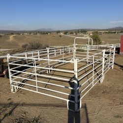 Horse corrals 