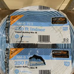 🔌 14/3 Romex 250ft Coil – Brand New! ✅ 