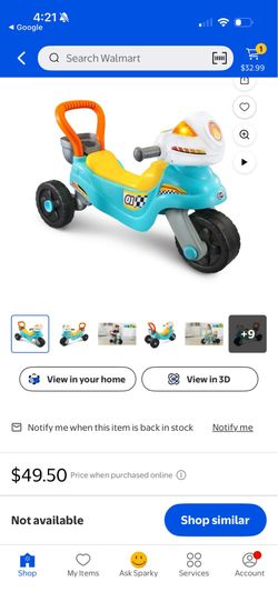 VTech 3-in-1 Step & Roll Motorbike Baby and Toddler Toys