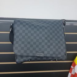 Louis Vuitton Damier Graphite District Crossover Bag 