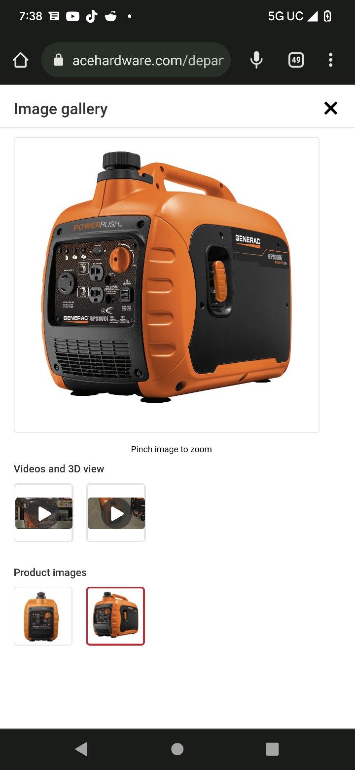 GENERAC GENERATOR