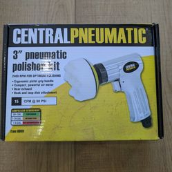 Central Pneumatic 3inch Air Polisher
