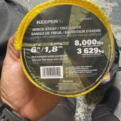 2 in. x 6 ft. Keeper Winch Strap Tree Saver