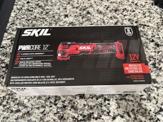 Brand New SKIL PWR CORE 12 12-volt Cordless Brushless Variable speed 40 -Piece Oscillating Multi-Tool With Accessories (Battery Not Included)