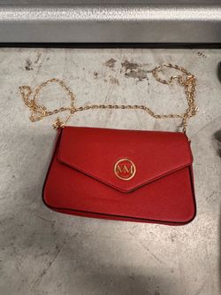 MM Red Handbag