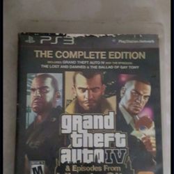 GTA 4 For Ps3