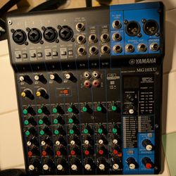 Yamaha MG10XU 10-channel Mixer with USB and FX
