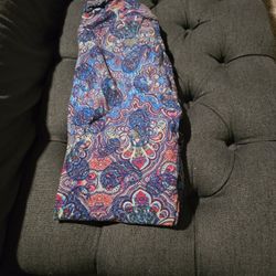 Lularoe Paisley Leggings OS 