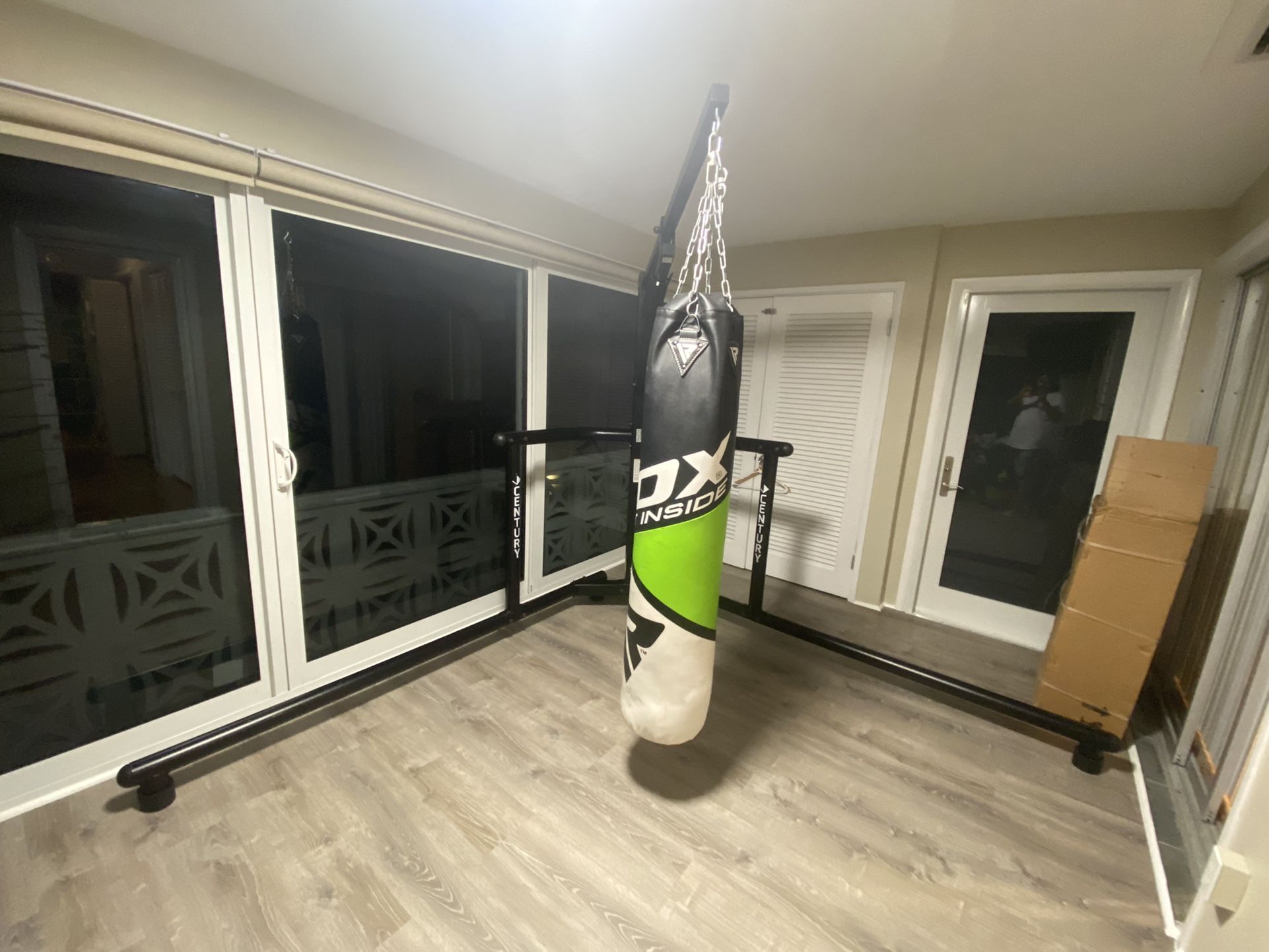 Century Cornerman Heavy Bag Stand/RDX Heavy Bag