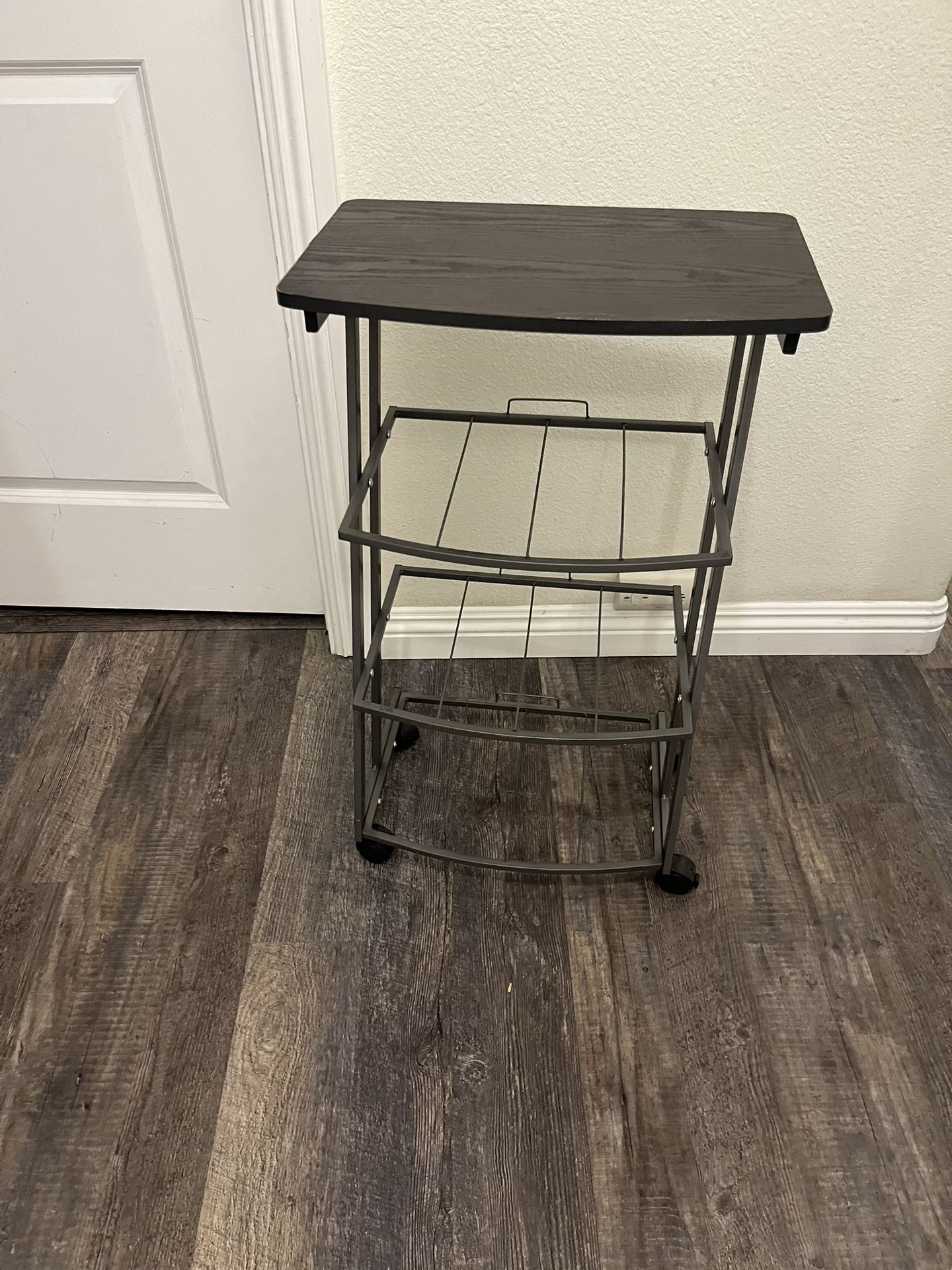 Bar Cart On Wheels