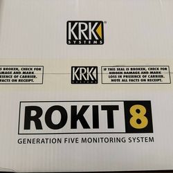 KRK ROKIT 8 G5 8-inch Powered Studio Monitors (pair) 