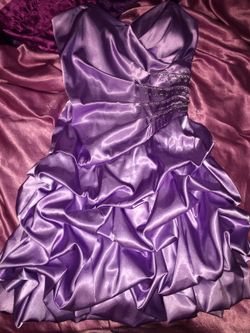 Purple formal/homecoming/prom dress