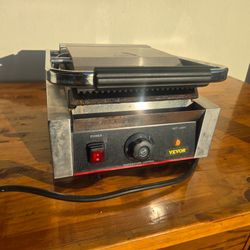 Vevor 1800w single plate panini press