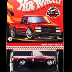 2023 Hot Wheels Collectors RLC Exclusive ’90 Chevy 454 SS Spectraflame Red NHL20