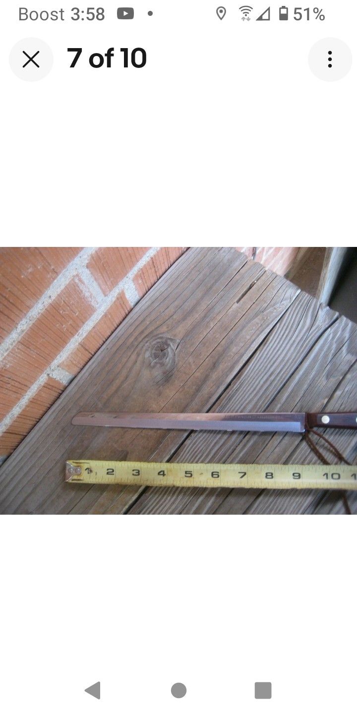 60s EKCO 9in Blade Cutting Knife