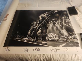 Def Leppard Limited Edition Print,  9 Of 10, Manchester,  UK 2018
