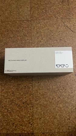 NEW SEALED META RAY-BAN DISPLAY