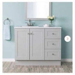 43 Inch Bathroom Vanity With Top