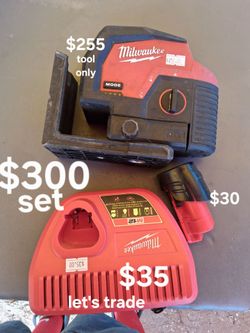 Milwaukee m12 laser set buy sale trade