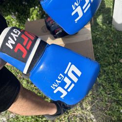 Boxing Gloves Men’s Large With Wrapping 