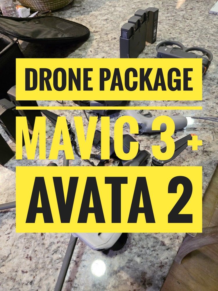 Avata 2 DRONE MAVIC 3 classic Drone Fly More COMBO Nd Filter Goggles 2 Fpv