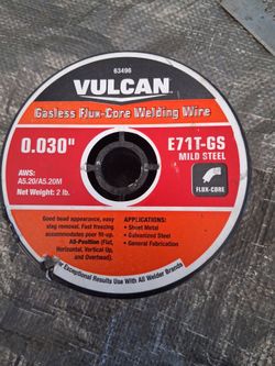 Vulcan Gasless Flux-Core Welding Wire 0.030"