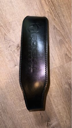 LEATHER GYM BELT 💪🏻