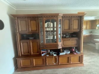 Large  china  cabinet  -  $400