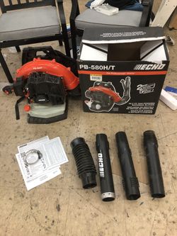 PB – 580T blower. I have a few of them 200 each.