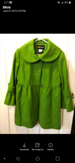 100% Wool MetroStyle Coat - Size 10