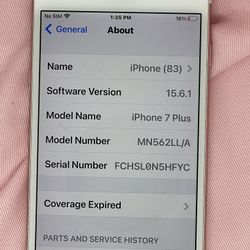 IPhone 7 ProMax 128 Gigs ATT/Cricket 