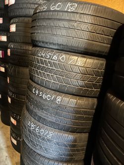 245-60-18 all four tires 💵💵💵💵