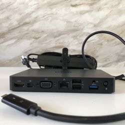 *Dell WD15  K17A USB-C USB 3.0 Laptop Docking Station. *Test it Works. Price 