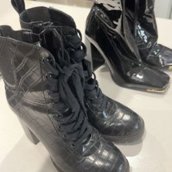 Steve madden and aldo booties