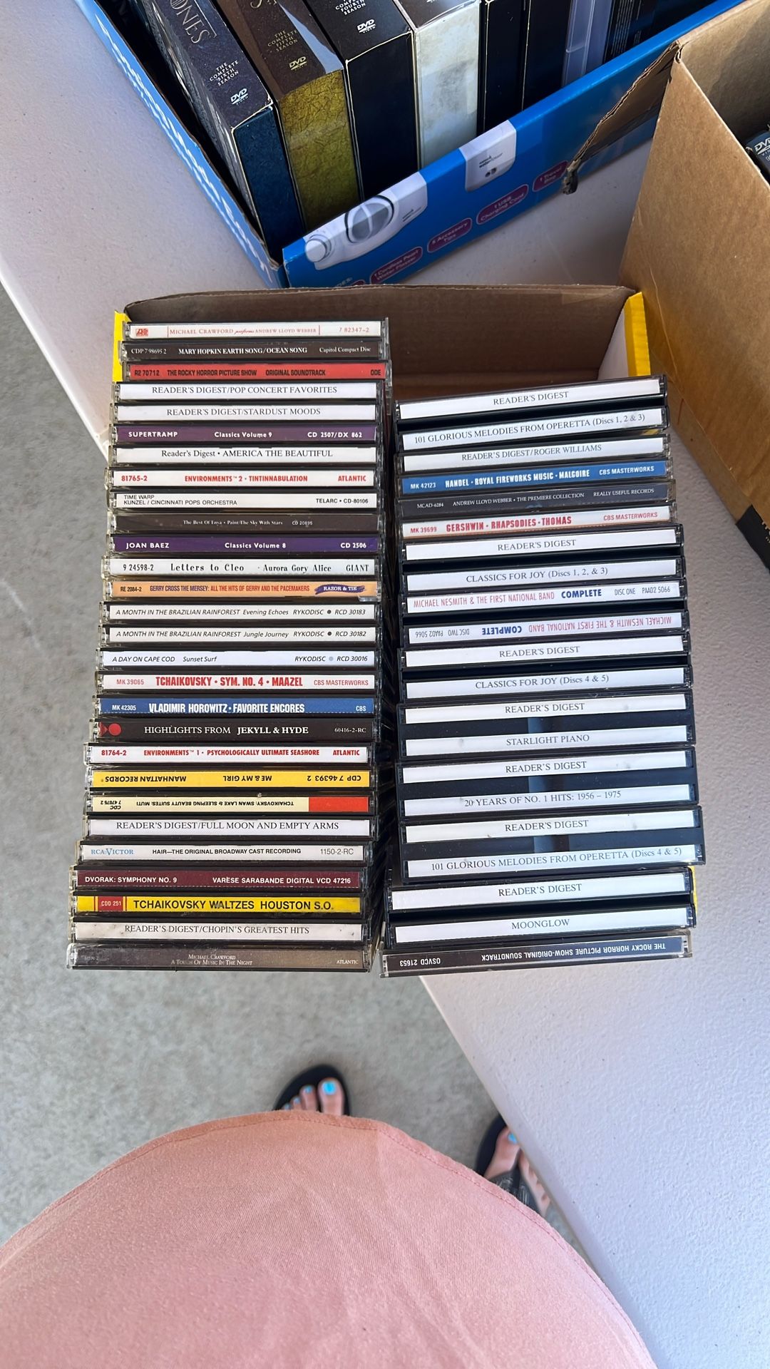 CD’s