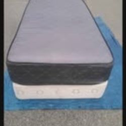THICK THICK TWIN MATTRESS ALONG WITH BOX SPRING