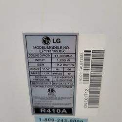 PORTABLE AC UNIT FROM LG 