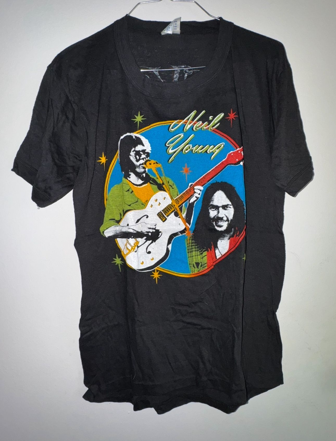 Vintage Neil Young & Crazy Horse 1978 North American Tour t-shirt