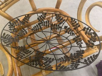New Pottery Barn Decorative Oval Metal Leaf Tray