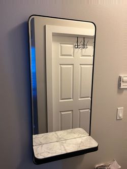 Mirror w marble