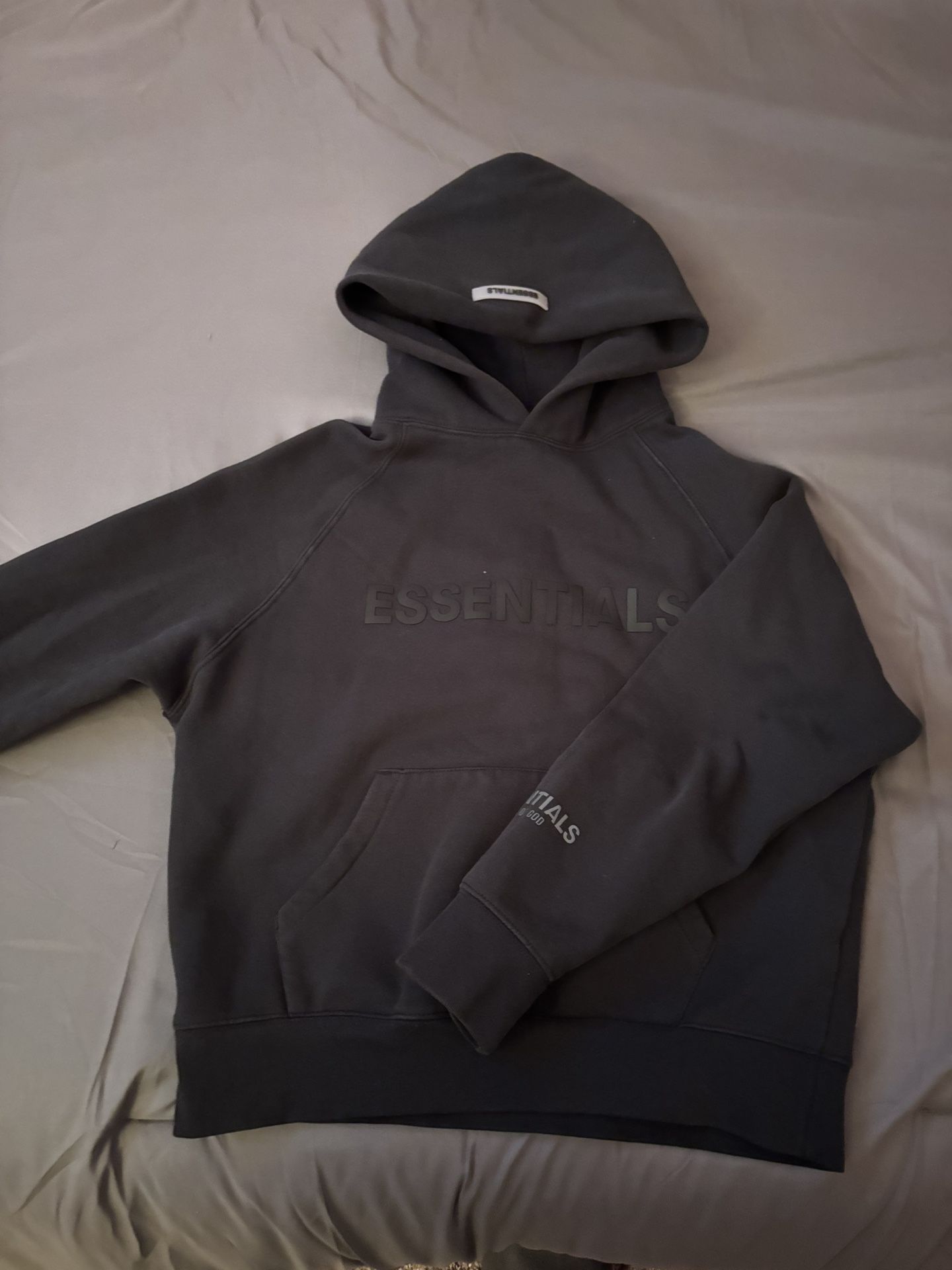 Fear Of God Essentials Pullover Hoodie 'black'