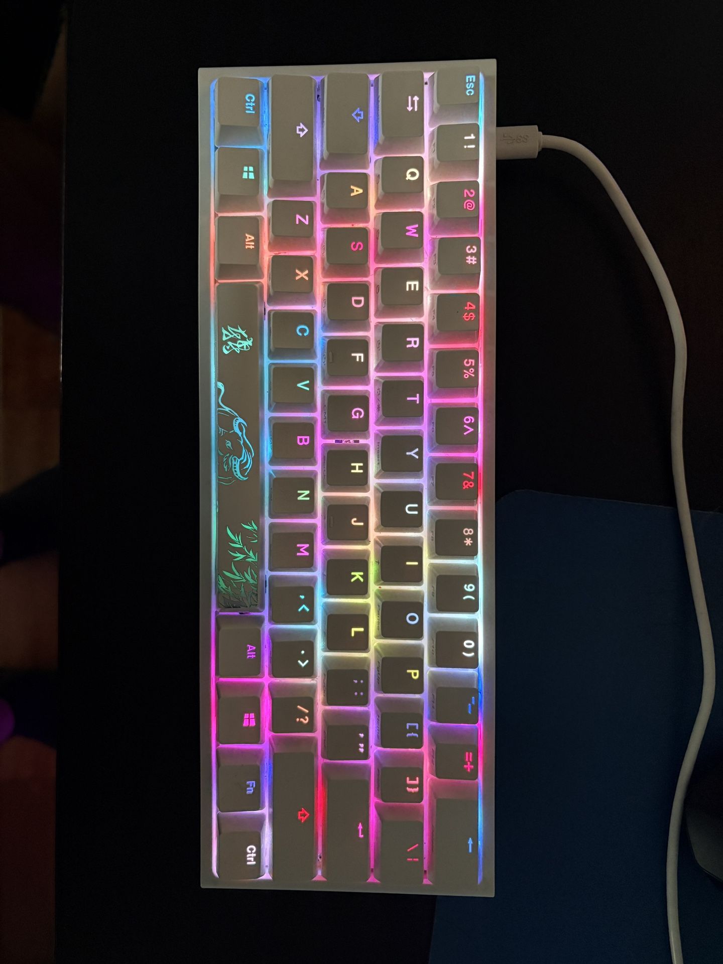 Ducky One2 Mini Pure White- Year of the Ox edition