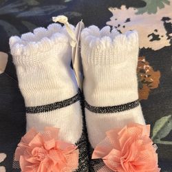 Mudpie newborn infant socks